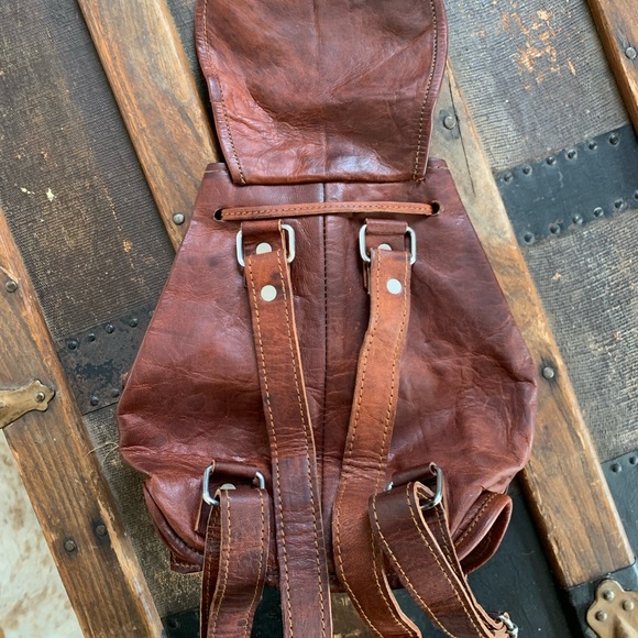 Mini Leather Backpack - Picture 8 of 8